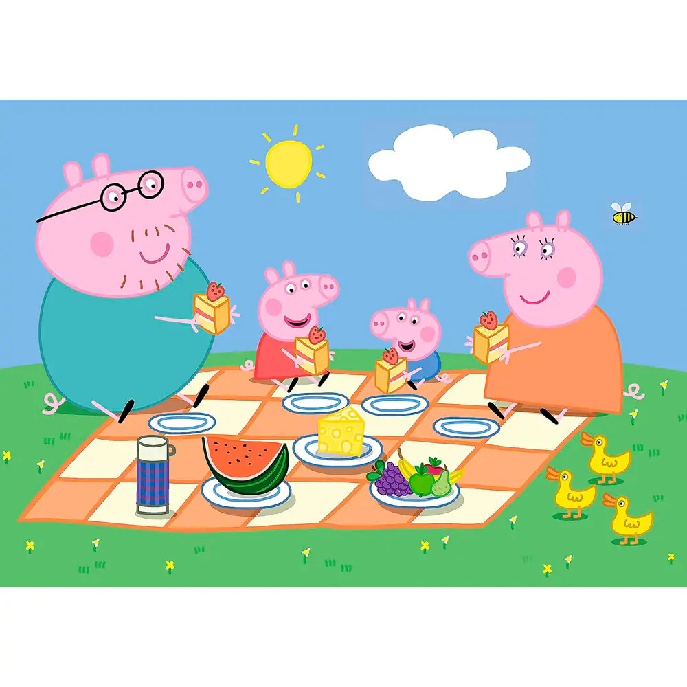 Peppa Pig sestavljanka 2x60 kosov fotografija izdelka