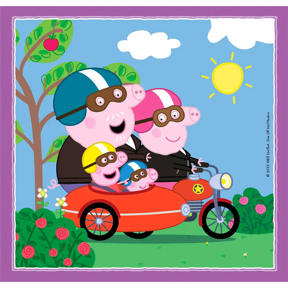 Peppa Pig sestavljanka 3 x 48 kosov fotografija izdelka