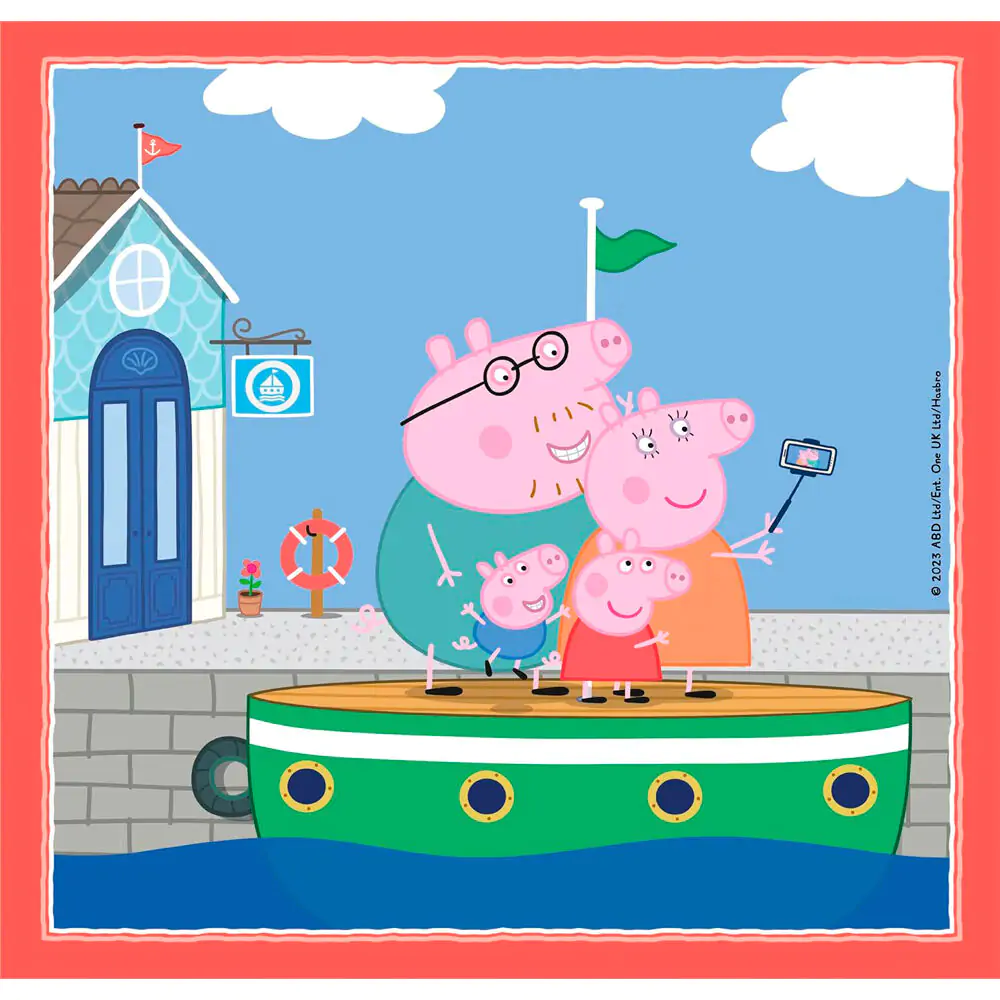 Peppa Pig sestavljanka 3 x 48 kosov fotografija izdelka