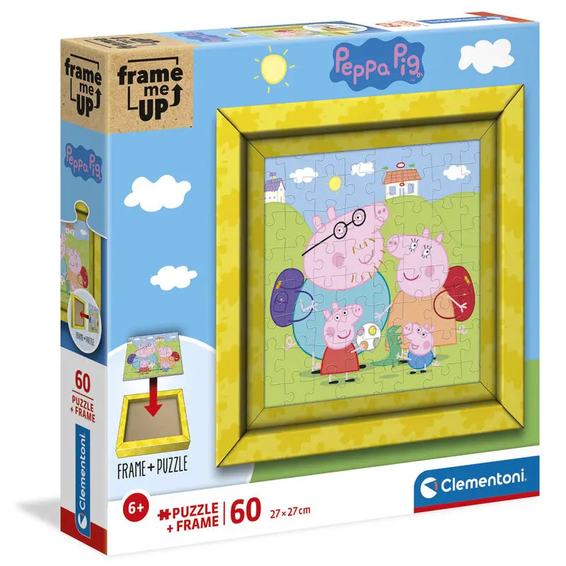 Peppa Pig Frame me Up sestavljanka 60 kosov fotografija izdelka