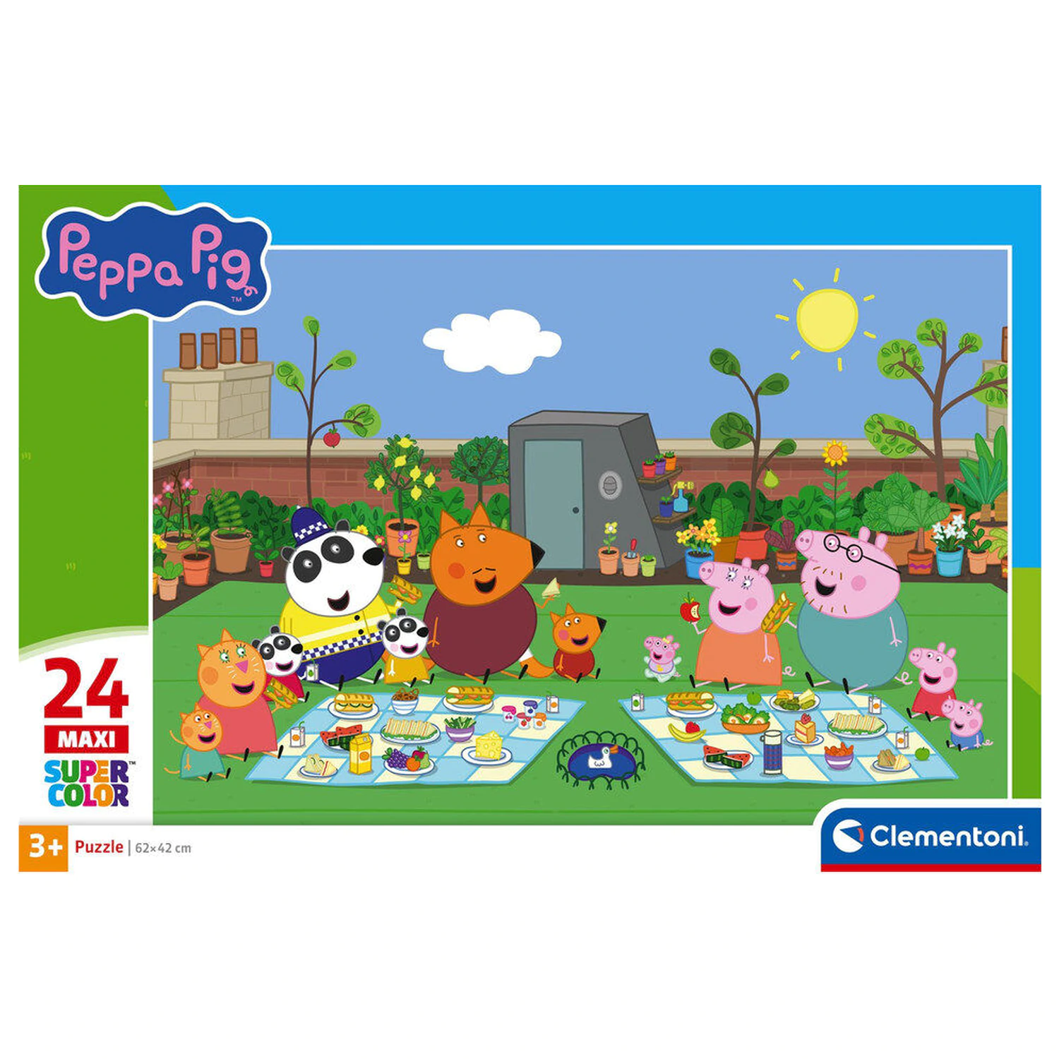 Peppa Pig puzzle maxi 24 kosov fotografija izdelka