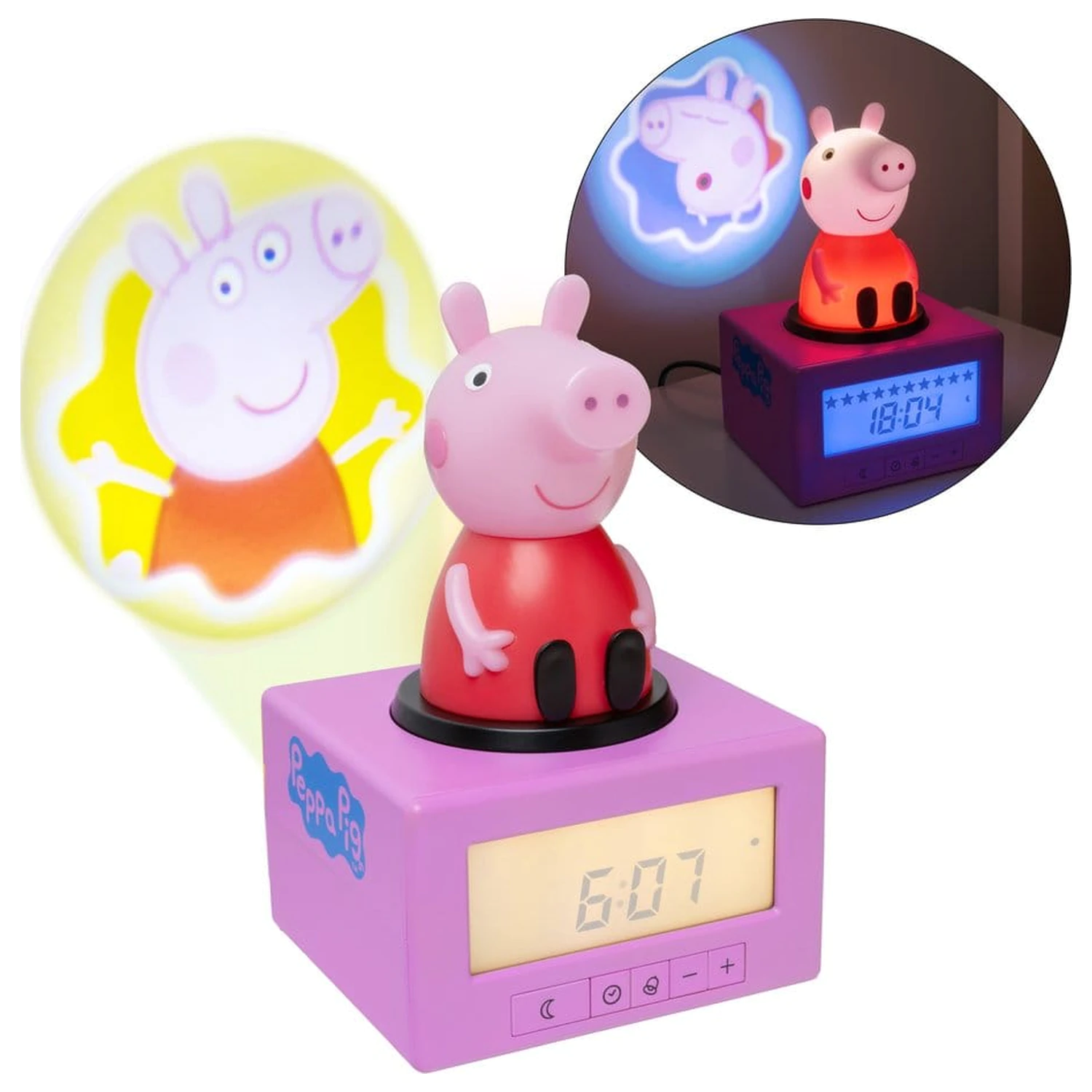 Peppa Pig Budilka Učenje spanja fotografija izdelka