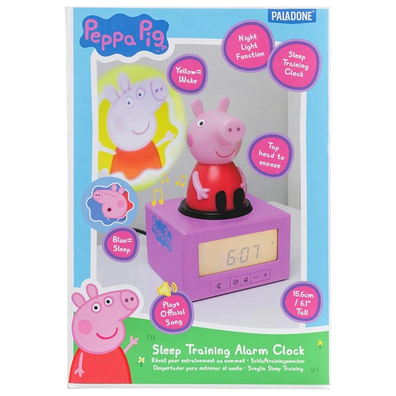 Peppa Pig Budilka Učenje spanja fotografija izdelka