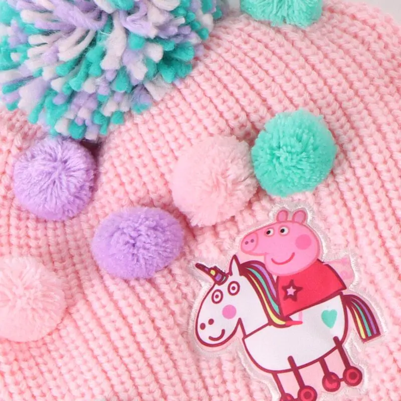 Peppa Pig zimski set snood kapa rokavice fotografija izdelka
