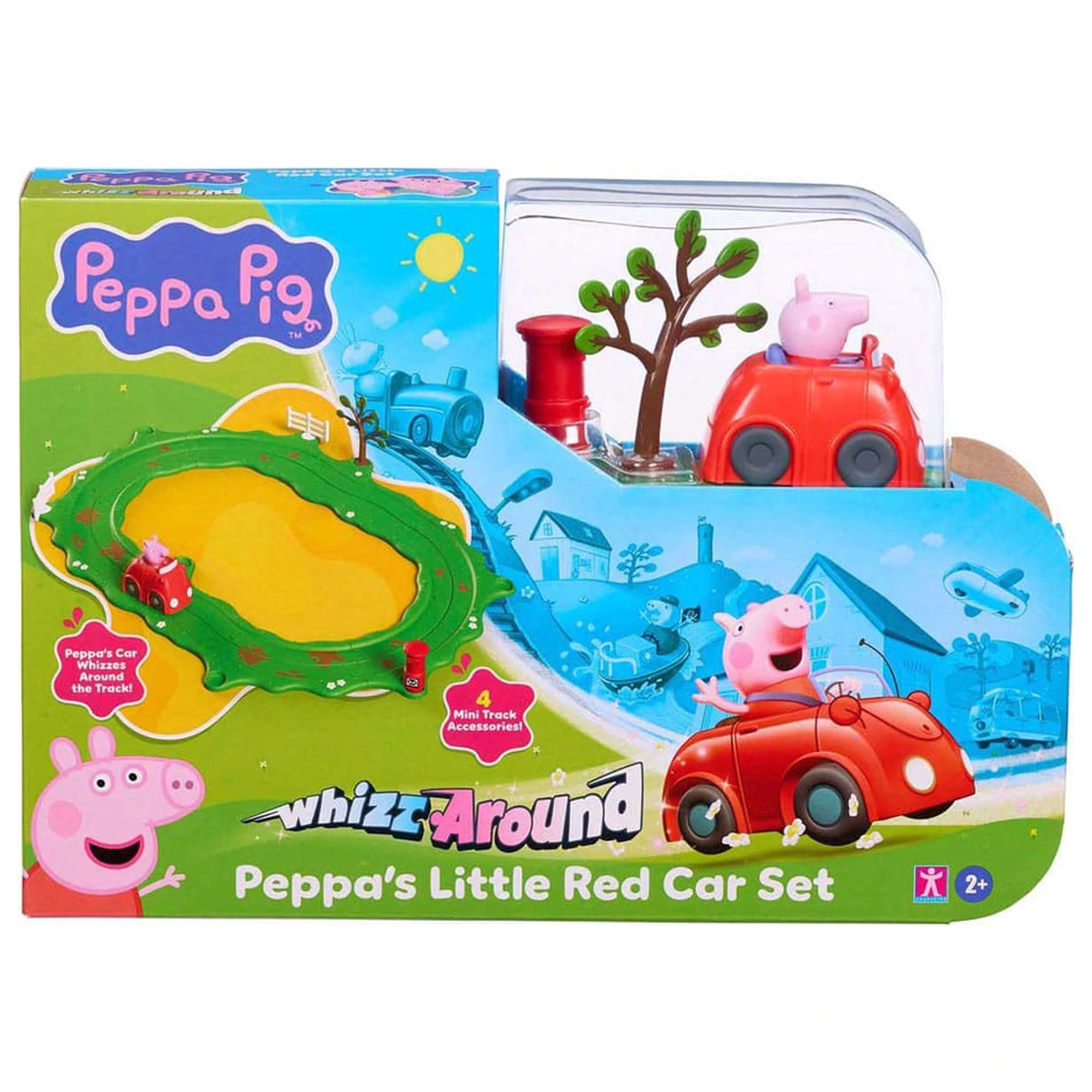 Peppa Pig Whizz Around Peppa's Little Red avtomobilski Set fotografija izdelka