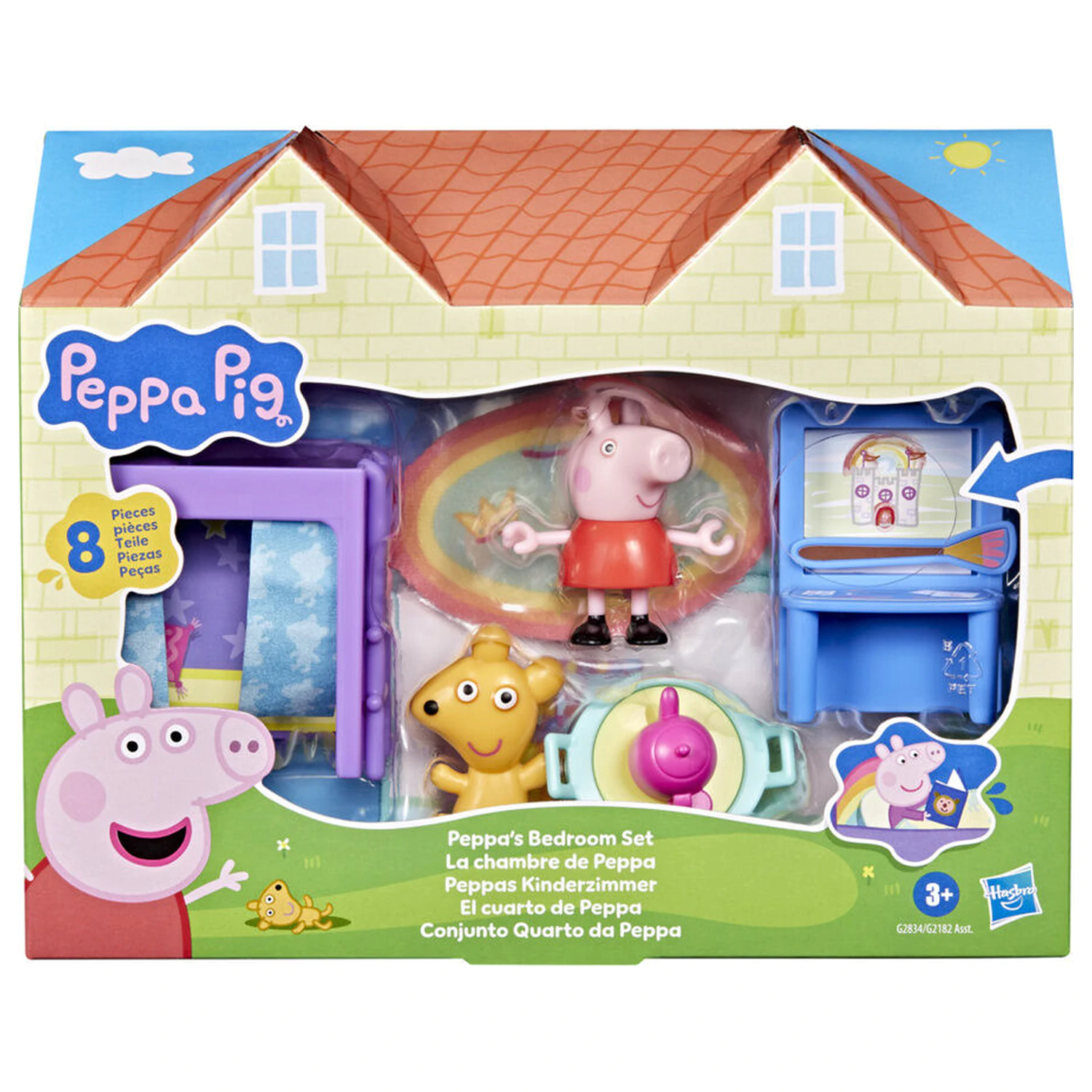 Peppa Pigs Bedroom set igralni set fotografija izdelka