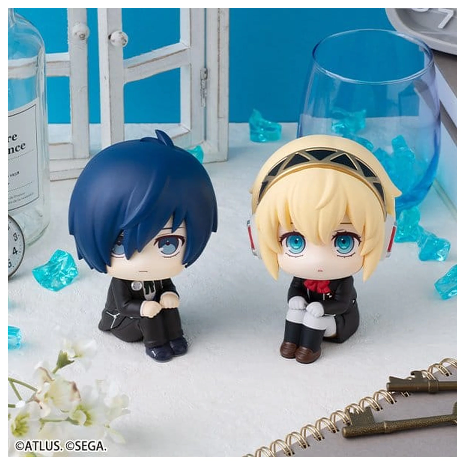 Persona 3 Look Up PVC figurici 2-kos Reload Hero & Aegis 11 cm (z darilom) fotografija izdelka