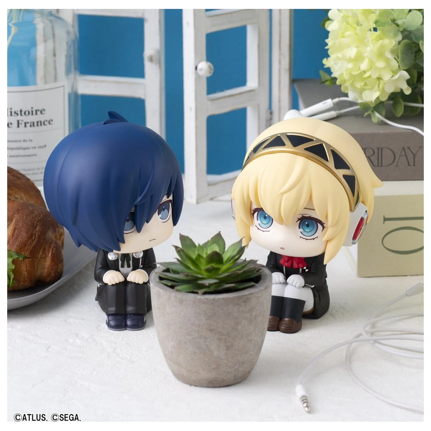 Persona 3 Look Up PVC figurici 2-kos Reload Hero & Aegis 11 cm (z darilom) fotografija izdelka