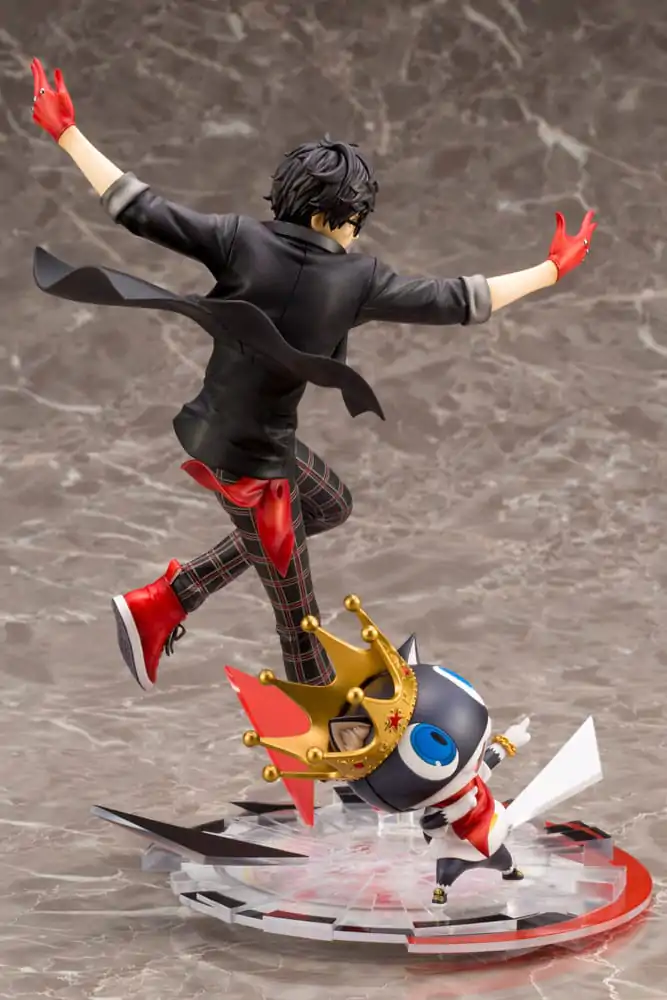 Persona 5 Dancing Star Night ARTFXJ Kip 1/8 Hero & Morgana 25 cm fotografija izdelka