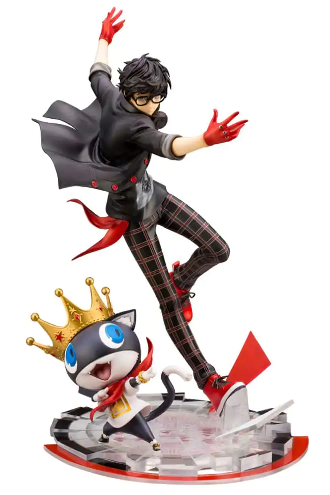 Persona 5 Dancing Star Night ARTFXJ Kip 1/8 Hero & Morgana 25 cm fotografija izdelka