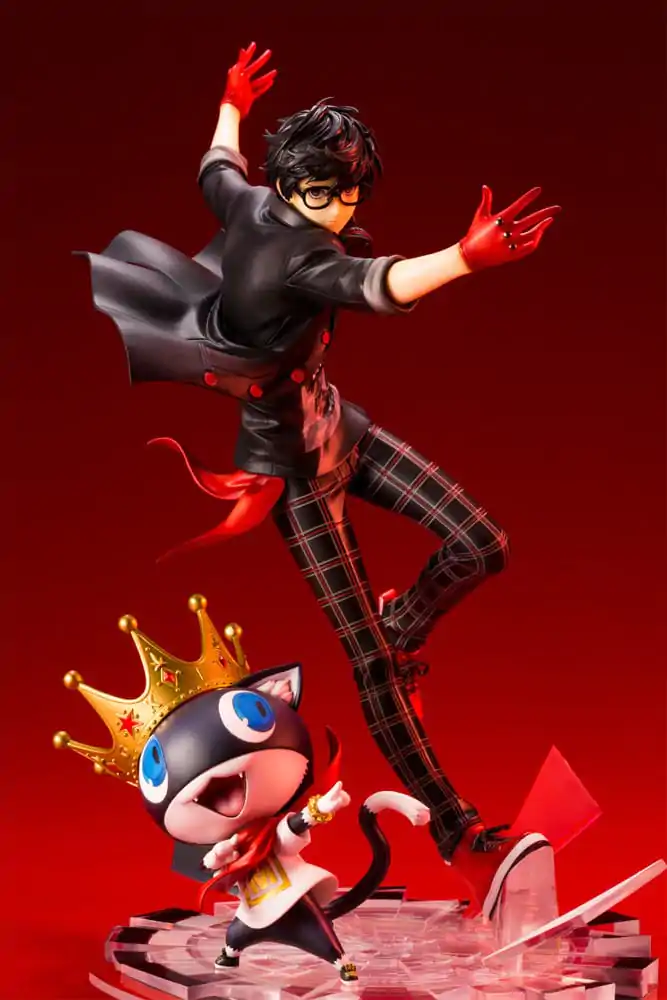 Persona 5 Dancing Star Night ARTFXJ Kip 1/8 Hero & Morgana 25 cm fotografija izdelka