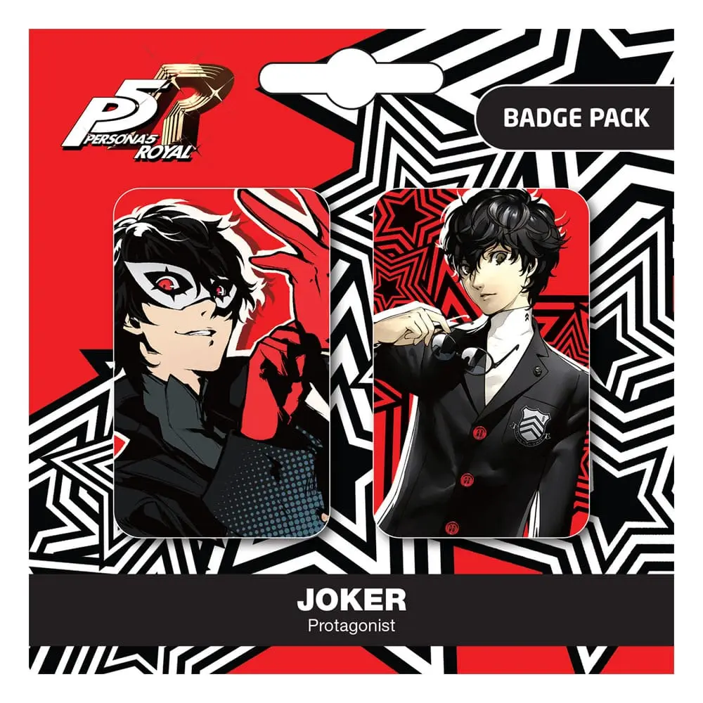 Persona 5 Royal Set značk/pripetk 2-Pack Set A fotografija izdelka