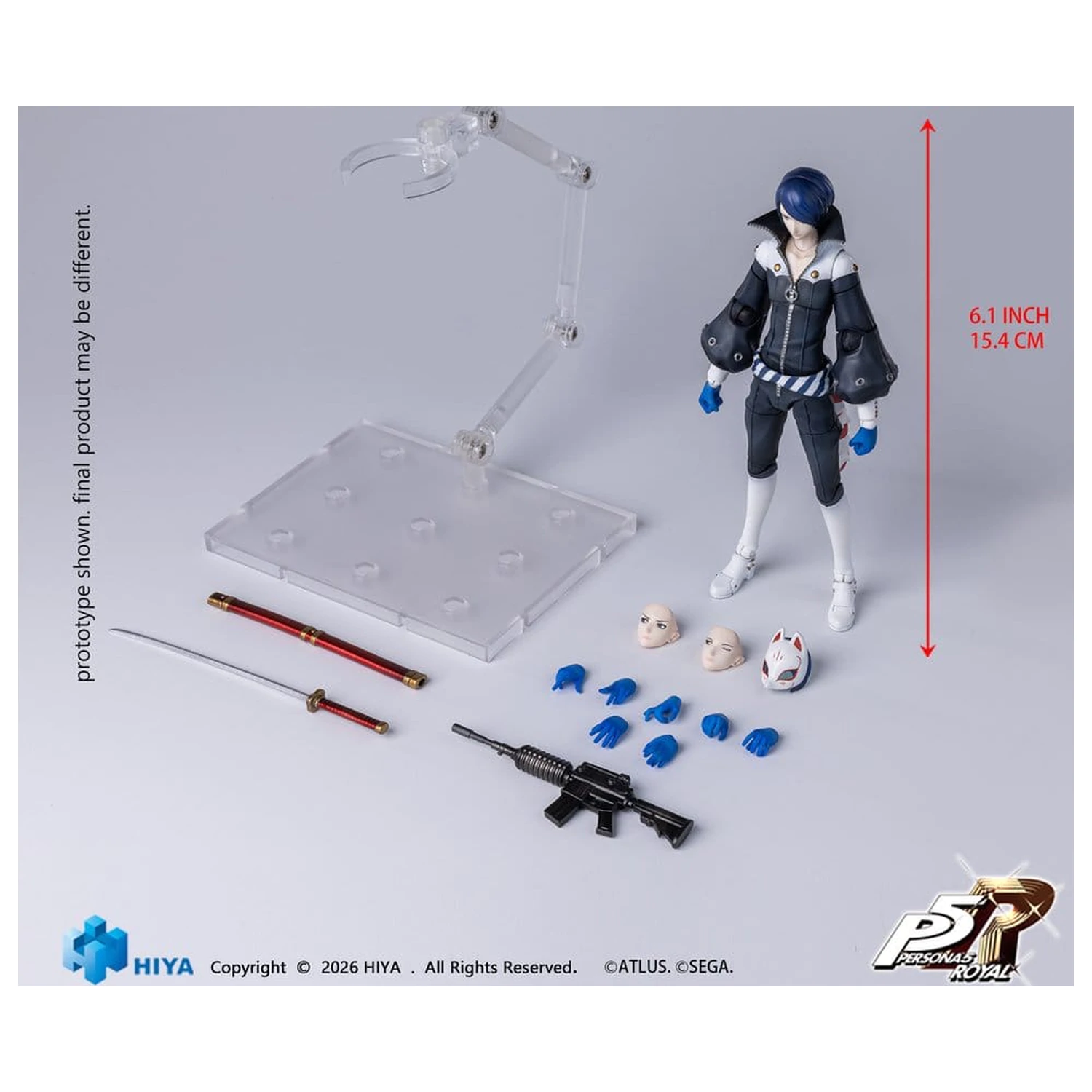 Persona 5 Royal Exquisite Basic akcijska figura 1/12 Fox 16 cm fotografija izdelka