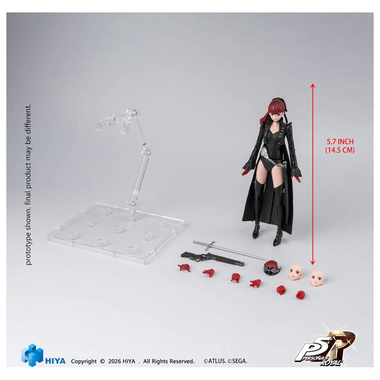 Persona 5 Royal Exquisite Basic Series Akcijska figura 1/12 Violet 15 cm fotografija izdelka