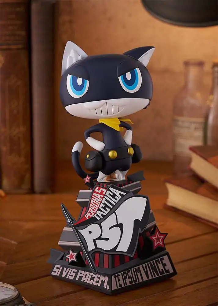 Persona 5 Tactica Pop Up Parade PVC Kip Morgana L Velikost 18 cm fotografija izdelka