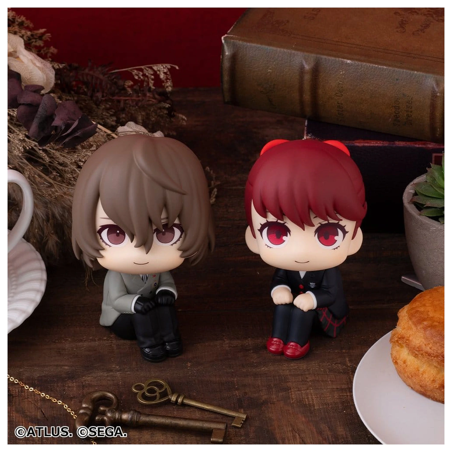 Persona 5 The Royal Look Up PVC figurici, 2-delni komplet Goro Akechi & Kasumi Yoshizawa 11 cm (z darilom) fotografija izdelka