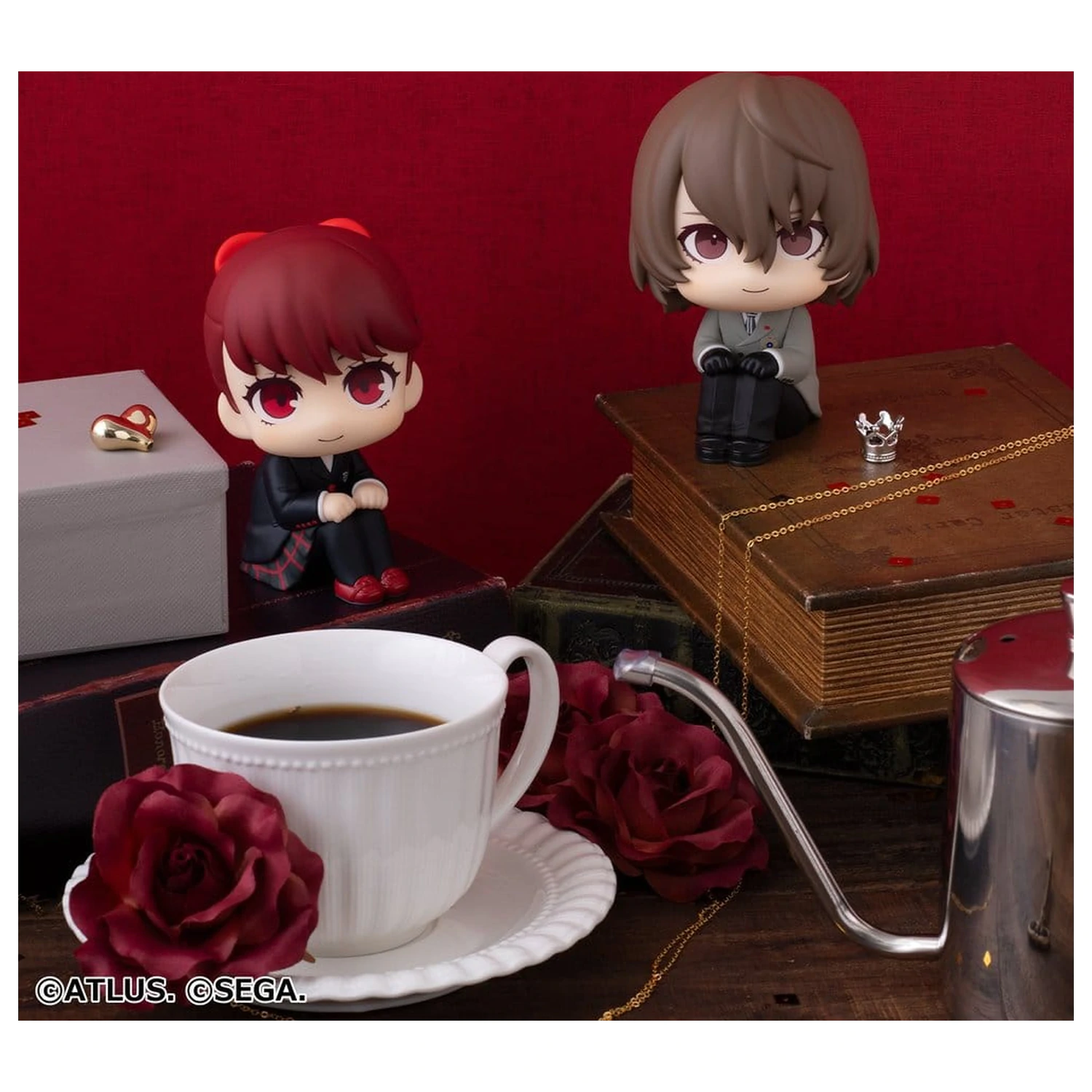 Persona 5 The Royal Look Up PVC figurici, 2-delni komplet Goro Akechi & Kasumi Yoshizawa 11 cm (z darilom) fotografija izdelka
