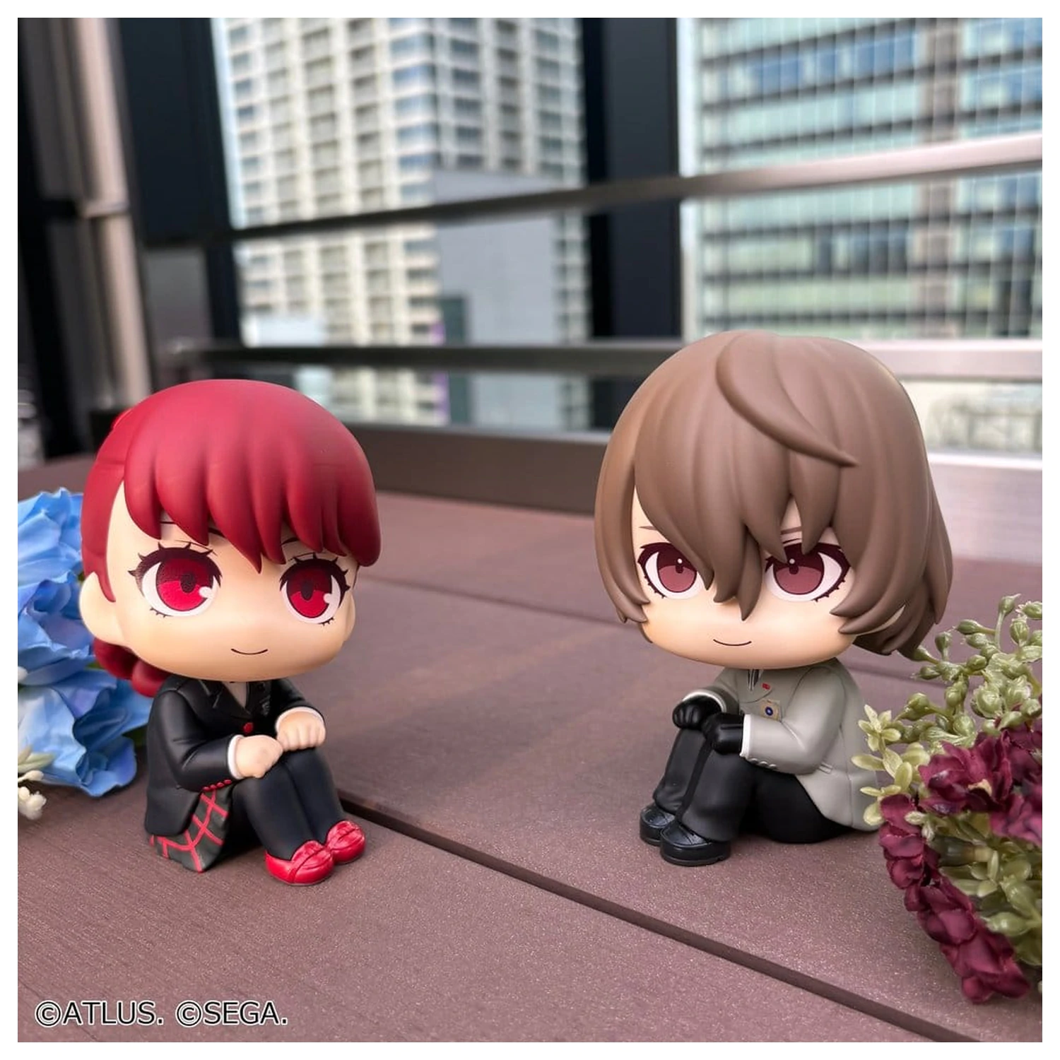 Persona 5 The Royal Look Up PVC figurici, 2-delni komplet Goro Akechi & Kasumi Yoshizawa 11 cm (z darilom) fotografija izdelka