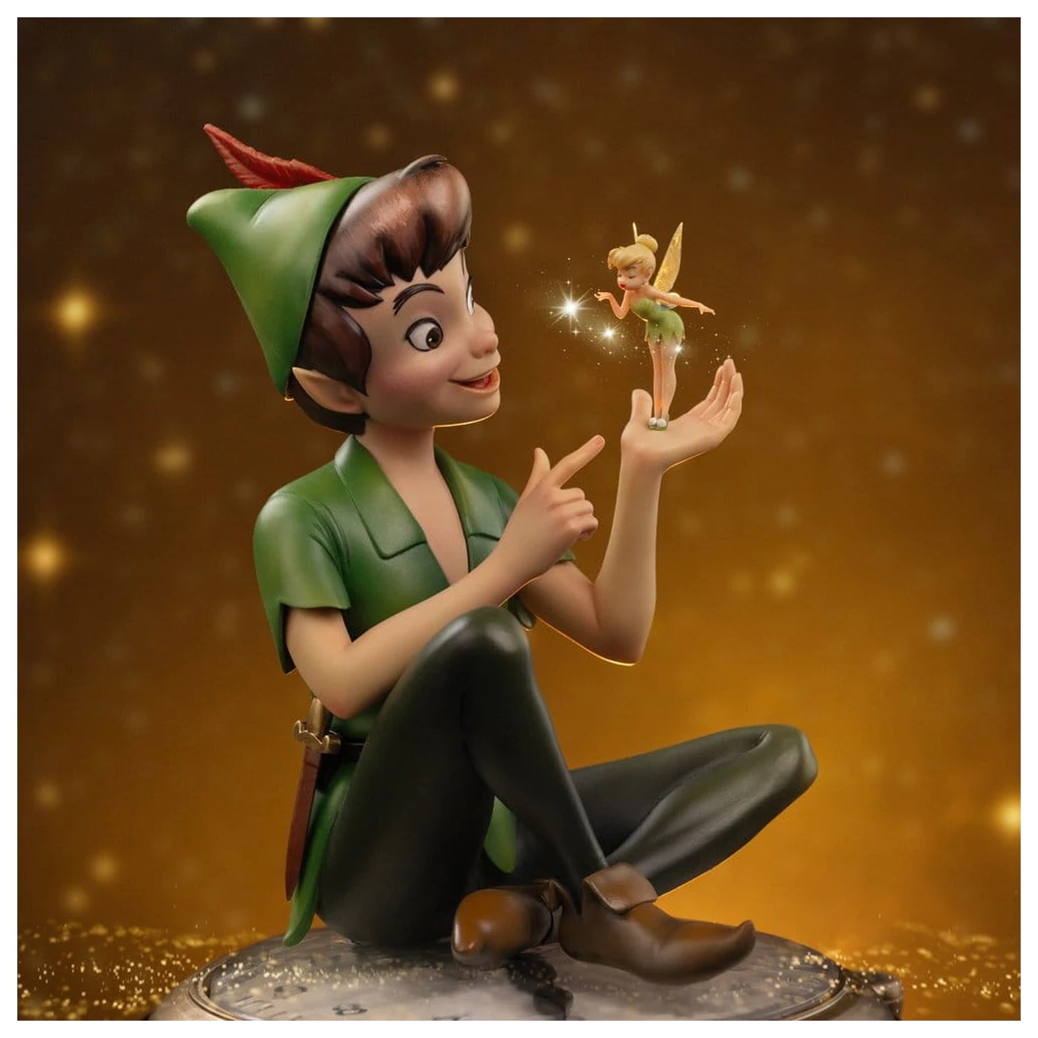 Peter Pan (1953) Art Scale Kip 1/10 Peter Pan & Tinkerbell 23 cm fotografija izdelka