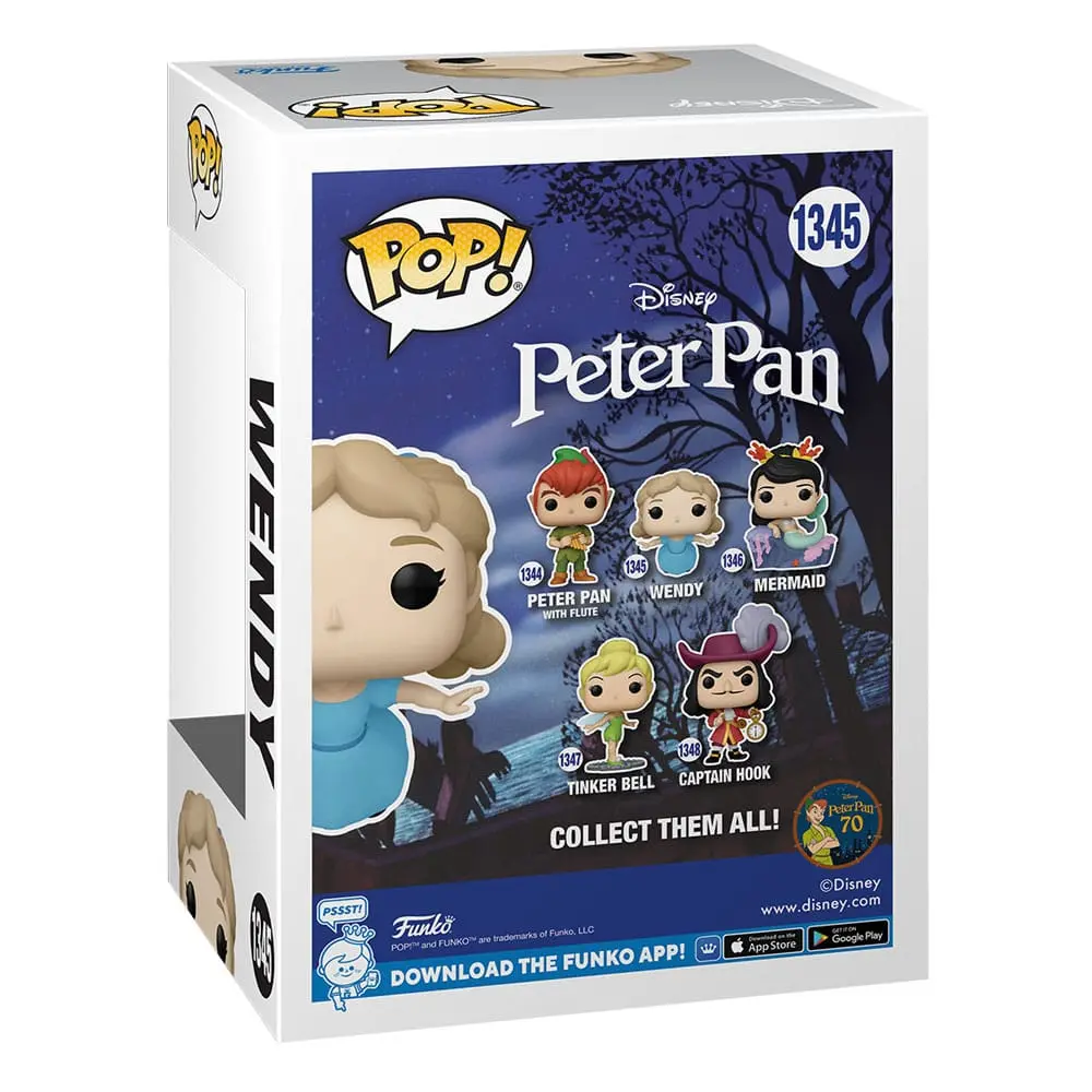 Peter Pan 70th Anniversary POP! Disney Vinyl Figura Wendy 9 cm fotografija izdelka