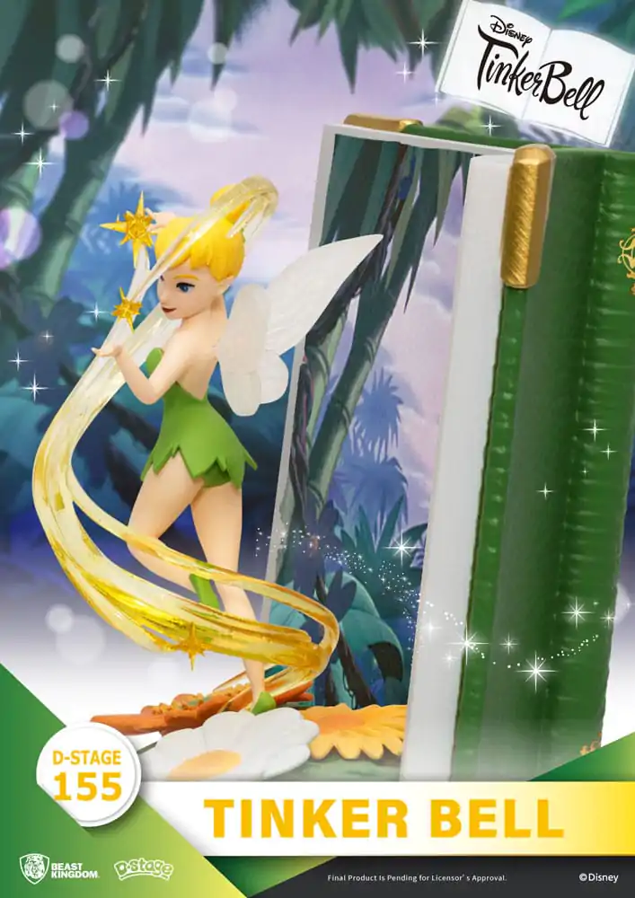 Peter Pan Book Series D-Stage PVC Diorama Tinker Bell 15 cm fotografija izdelka