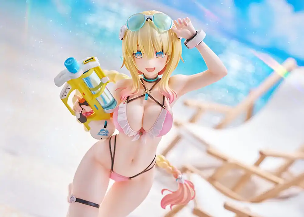 Phantasy Star Online PVC kip 1/7 es Akhtal Summer Vacation 24 cm fotografija izdelka