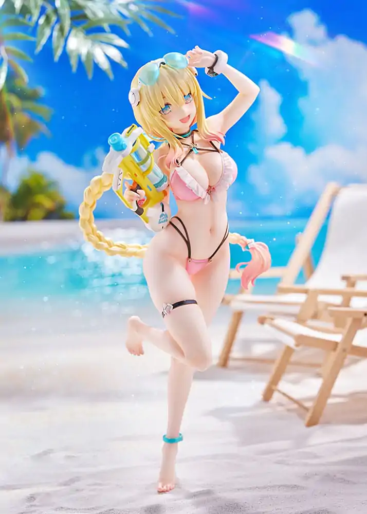 Phantasy Star Online PVC kip 1/7 es Akhtal Summer Vacation 24 cm fotografija izdelka