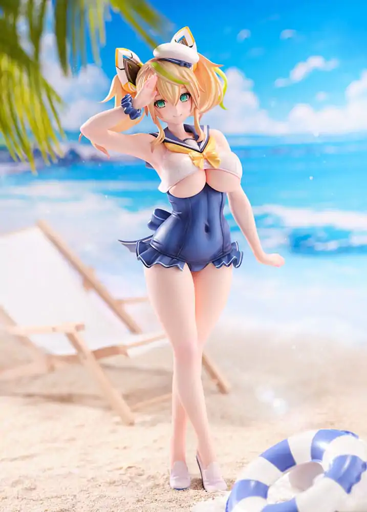 Phantasy Star Online 2 PVC Kip 1/7 Es Cool Breeze Gene - Summer Vacation 26 cm fotografija izdelka
