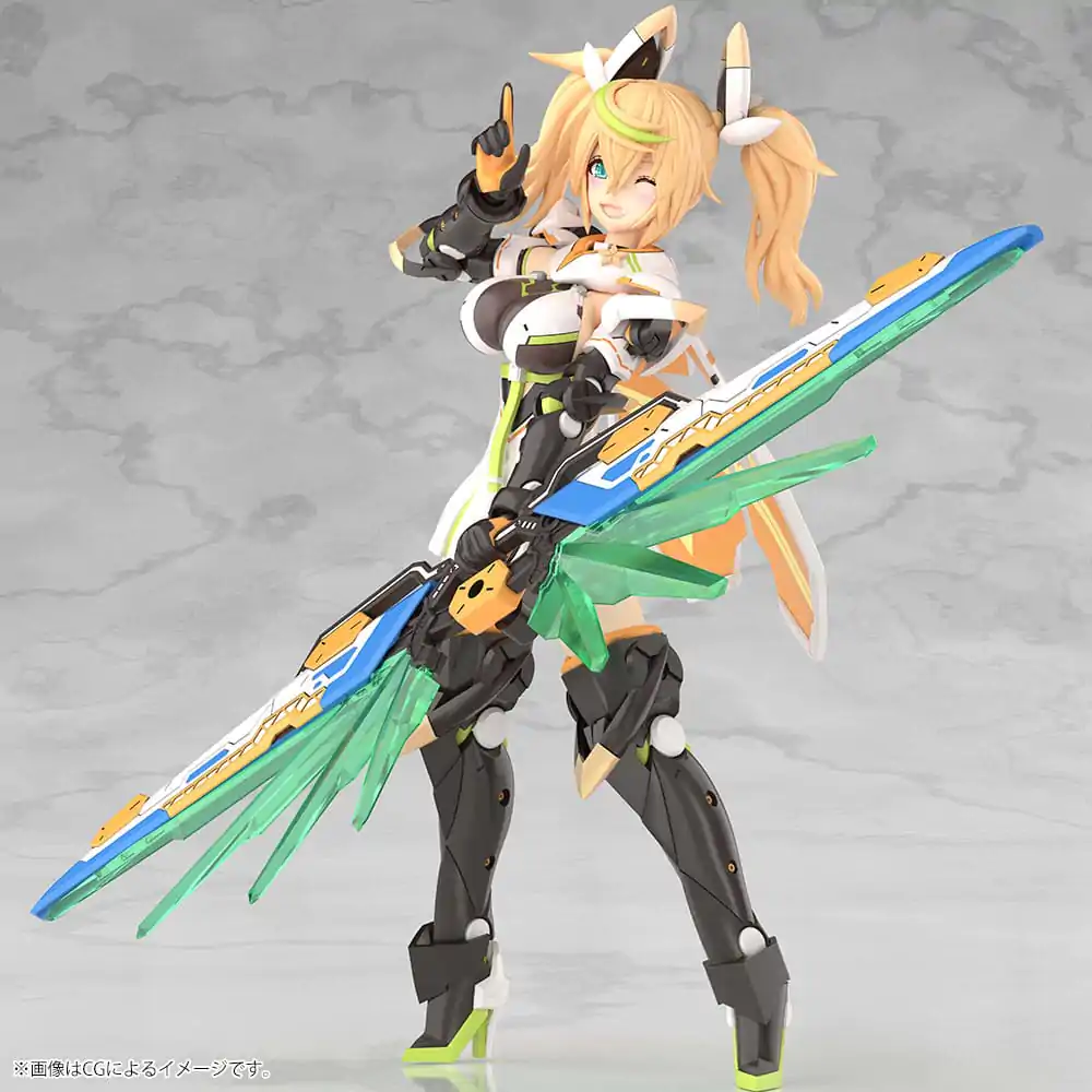 Phantasy Star Online 2 Komplet plastičnega modela Grande Scale Gene Stellainnocent 25 cm fotografija izdelka