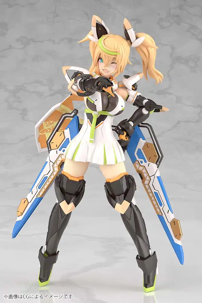 Phantasy Star Online 2 Komplet plastičnega modela Grande Scale Gene Stellainnocent 25 cm fotografija izdelka