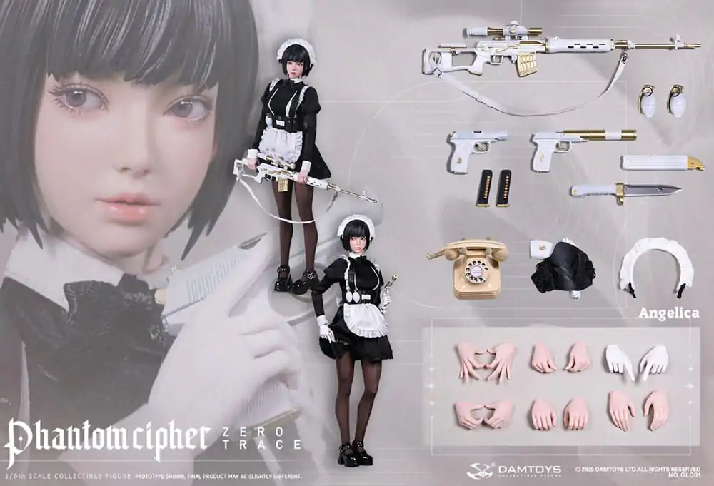 Phantom Cipher: Zero Trace akcijska figura 1/6 Angelica 30 cm fotografija izdelka