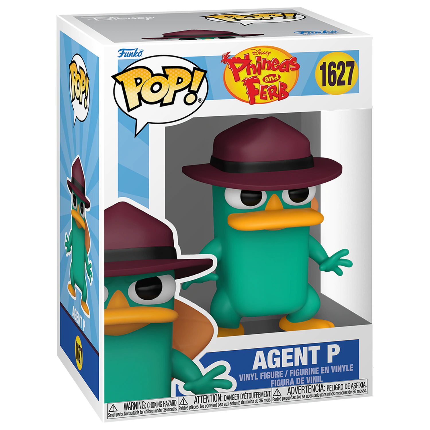 Phineas and Ferb Funko POP! Disney Vinil Figura Agent Perry 9 cm fotografija izdelka