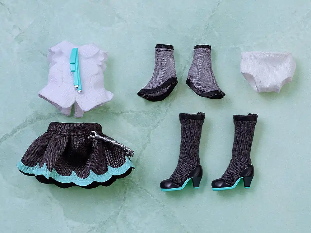 Piapro Characters Nendoroid Dodatki za Nendoroid Doll Figure Komplet Obleke: Snow Miku Yukiiro Pop Ver. fotografija izdelka