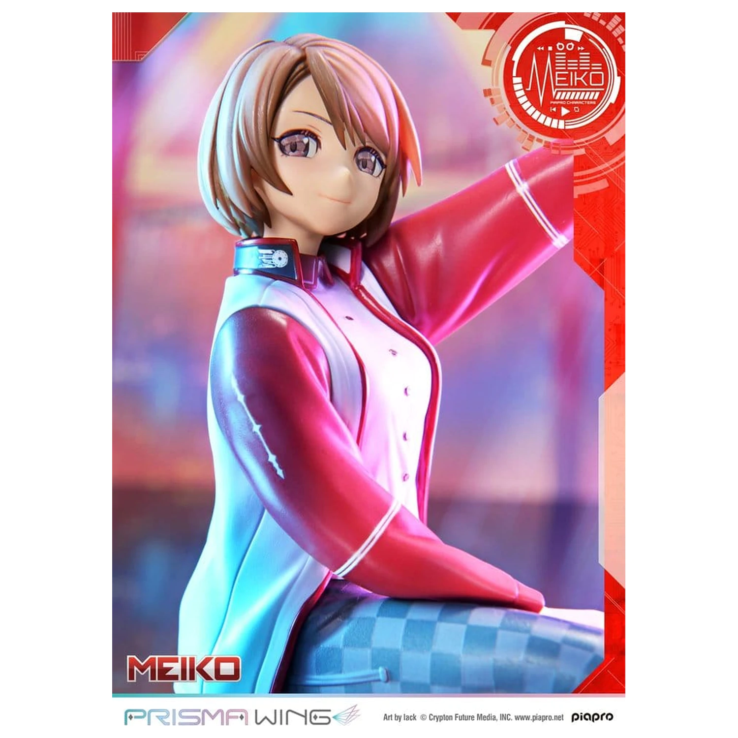 Piapro Characters Prisma Wing Kip 1/7 Meiko Illustration by lack 21 cm fotografija izdelka