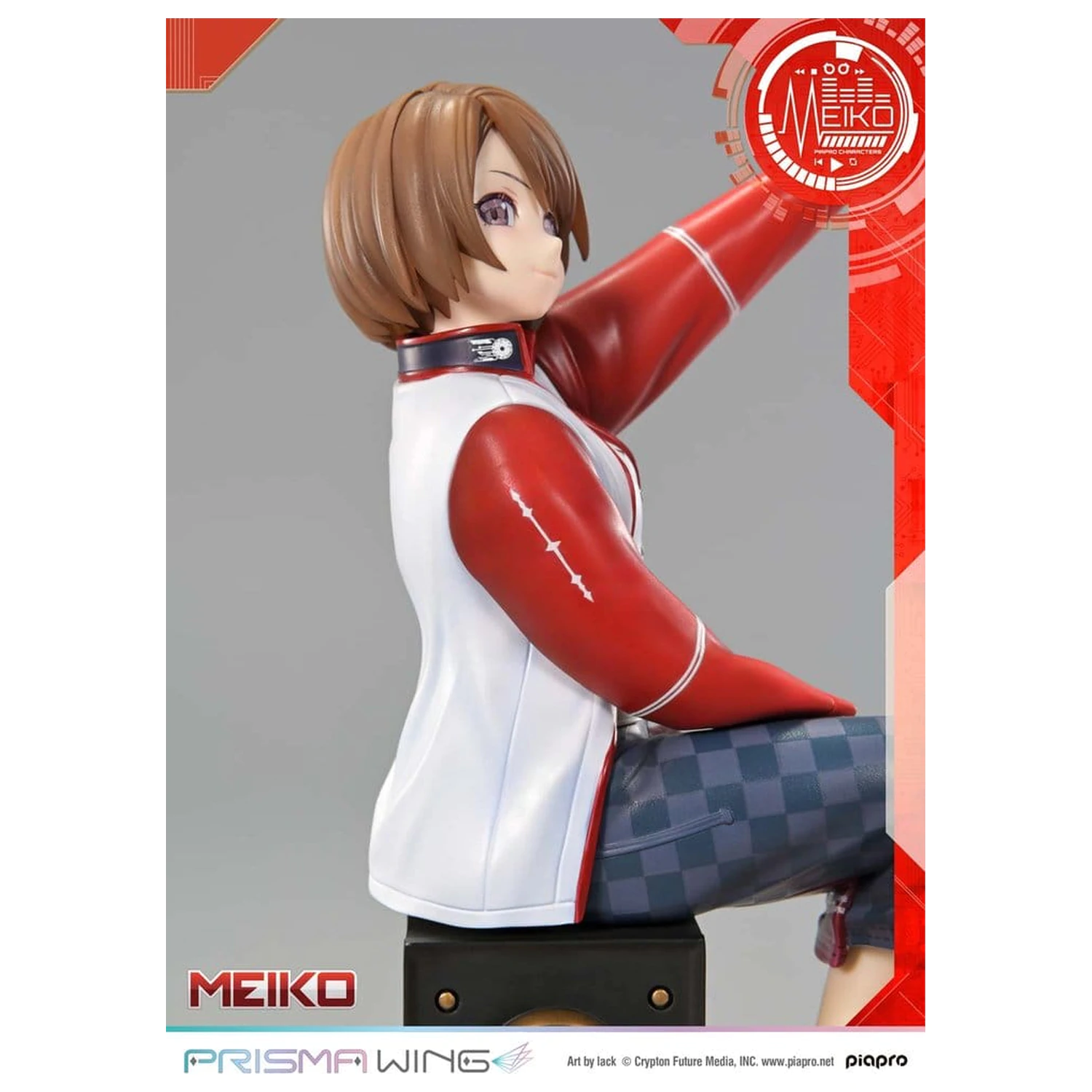 Piapro Characters Prisma Wing Kip 1/7 Meiko Illustration by lack 21 cm fotografija izdelka