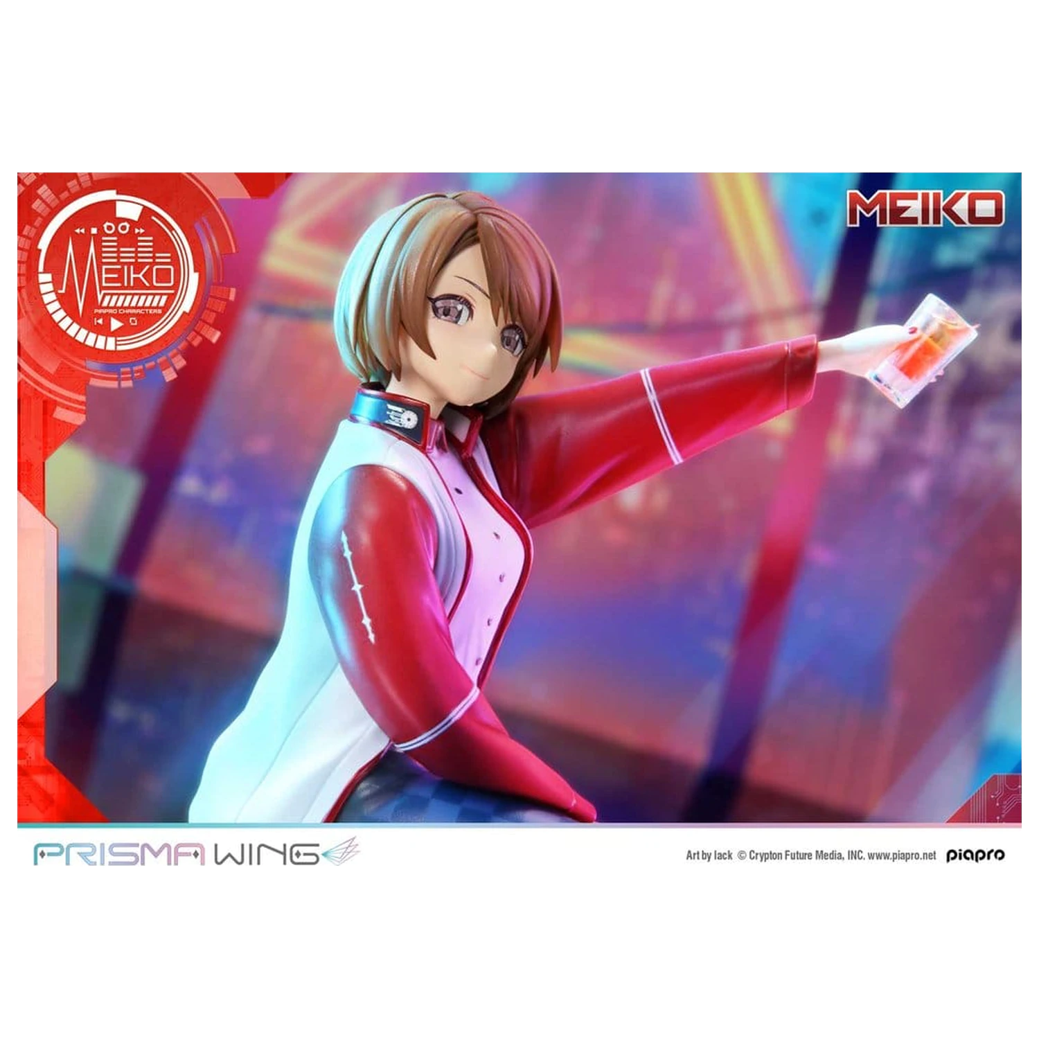 Piapro Characters Prisma Wing Kip 1/7 Meiko Illustration by lack 21 cm fotografija izdelka