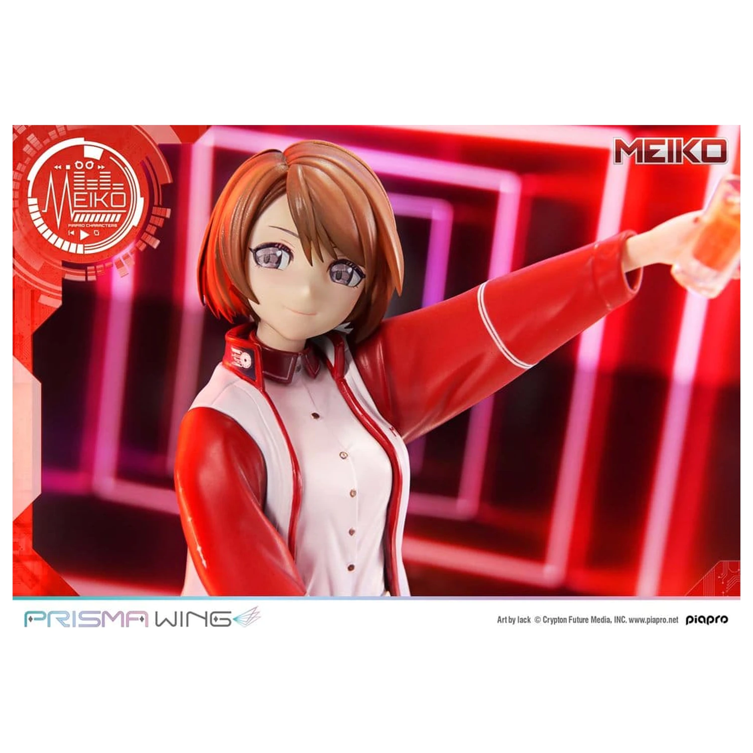 Piapro Characters Prisma Wing Kip 1/7 Meiko Illustration by lack 21 cm fotografija izdelka