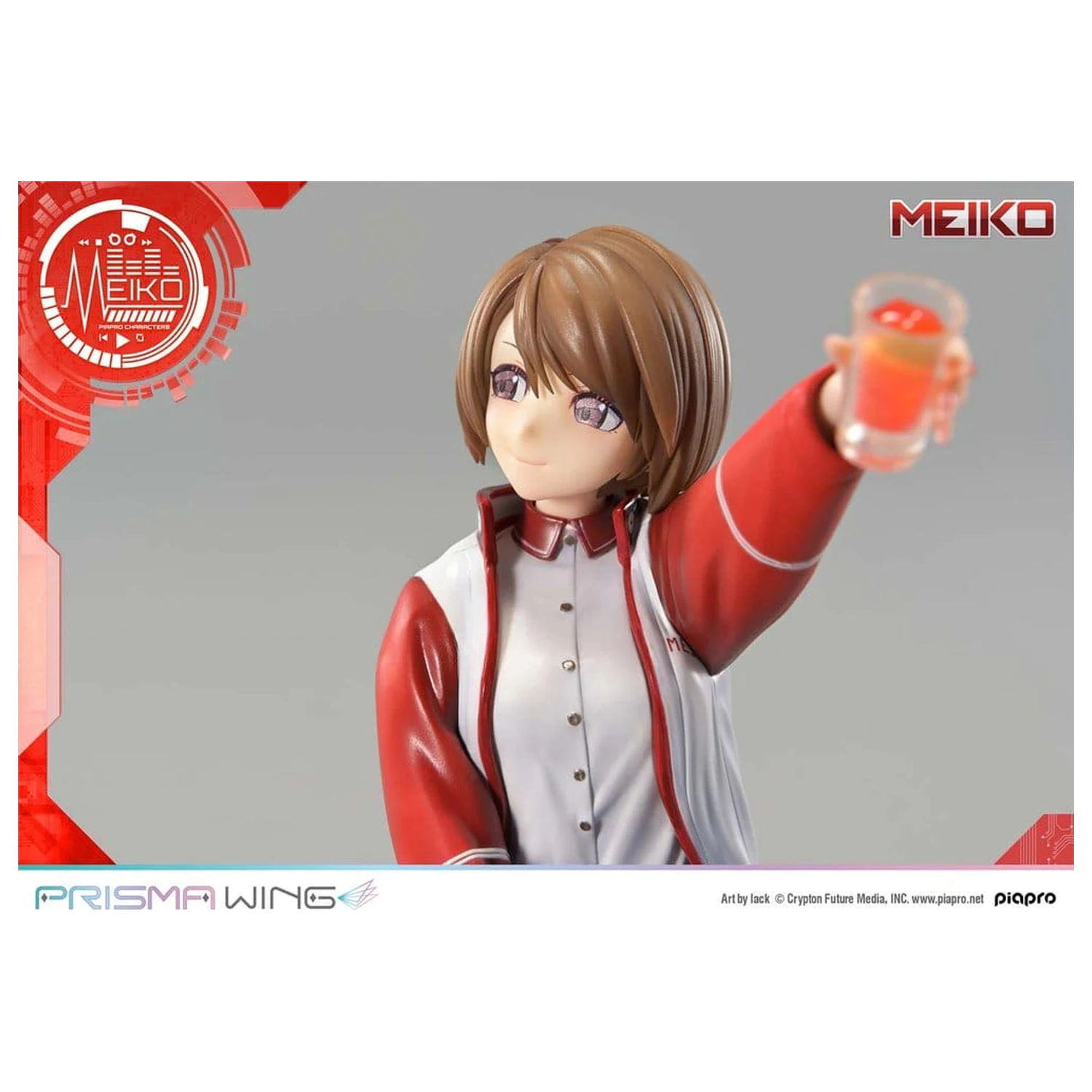 Piapro Characters Prisma Wing Kip 1/7 Meiko Illustration by lack 21 cm fotografija izdelka