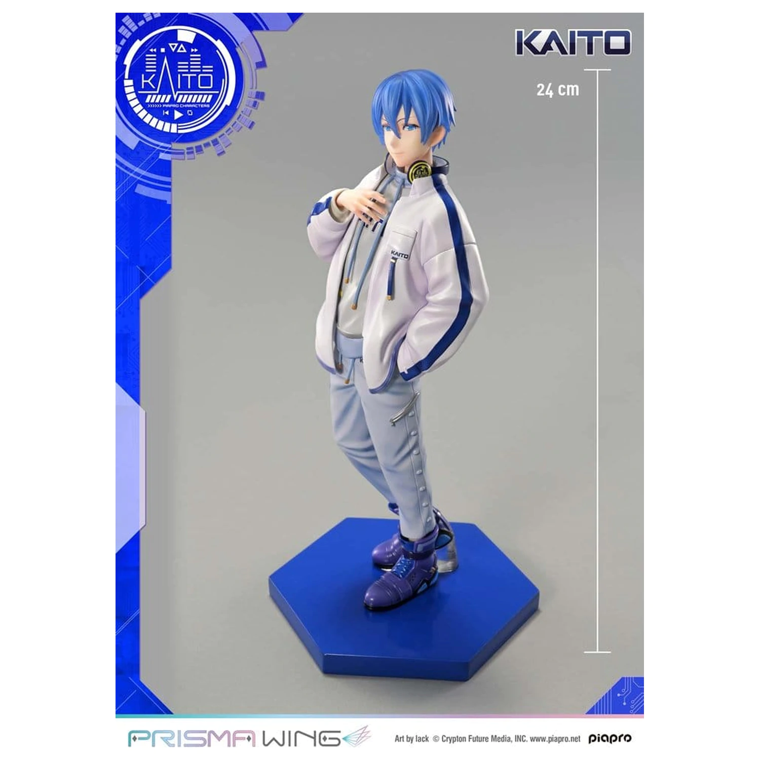 Piapro Characters Prisma Wing Figurica 1/7 KAITO "Art by lack" 24 cm fotografija izdelka