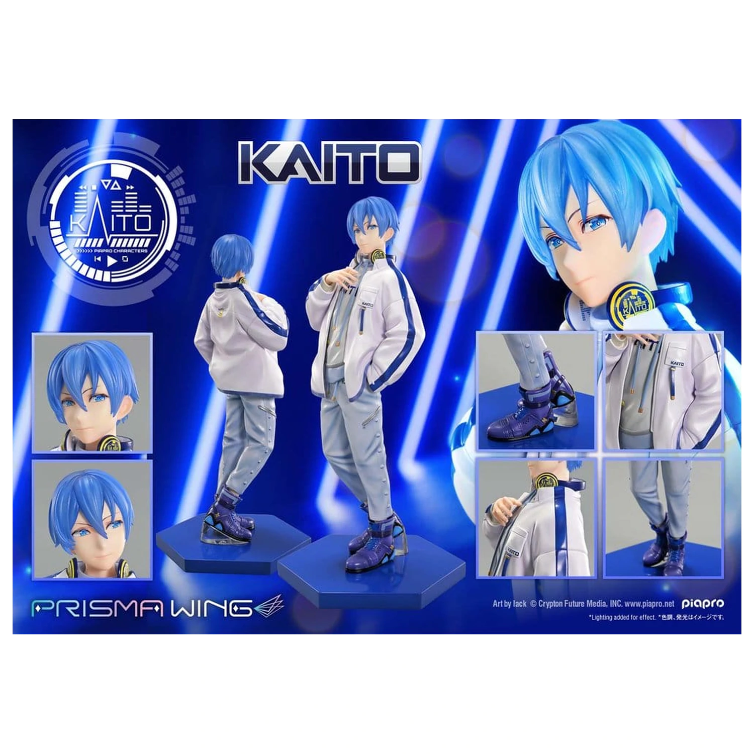 Piapro Characters Prisma Wing Figurica 1/7 KAITO "Art by lack" 24 cm fotografija izdelka