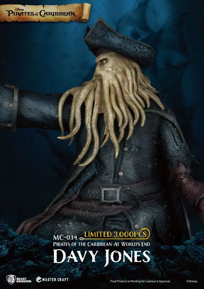 Pirates of the Caribbean: At World's End Master Craft Kip Davy Jones 42 cm fotografija izdelka