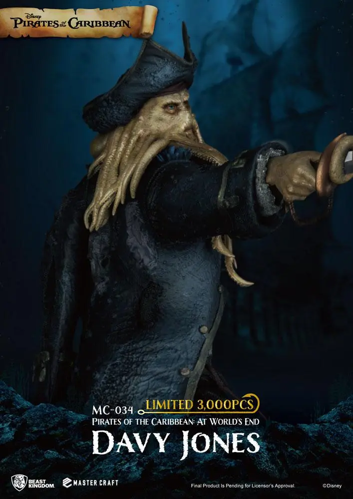 Pirates of the Caribbean: At World's End Master Craft Kip Davy Jones 42 cm fotografija izdelka