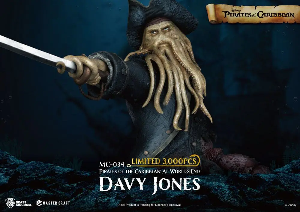 Pirates of the Caribbean: At World's End Master Craft Kip Davy Jones 42 cm fotografija izdelka
