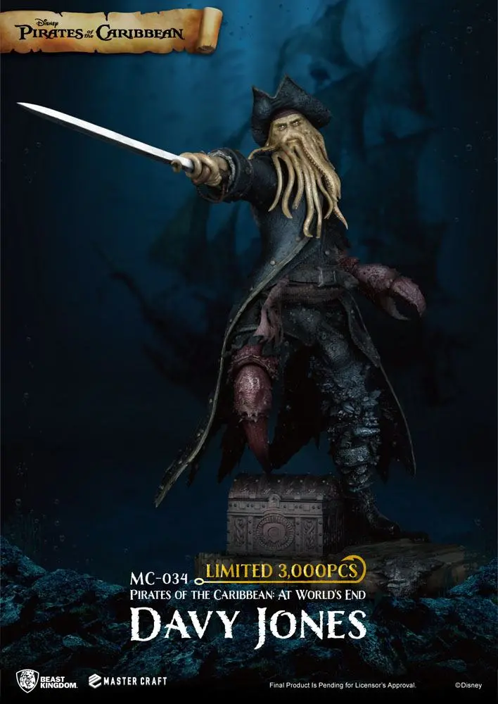 Pirates of the Caribbean: At World's End Master Craft Kip Davy Jones 42 cm fotografija izdelka