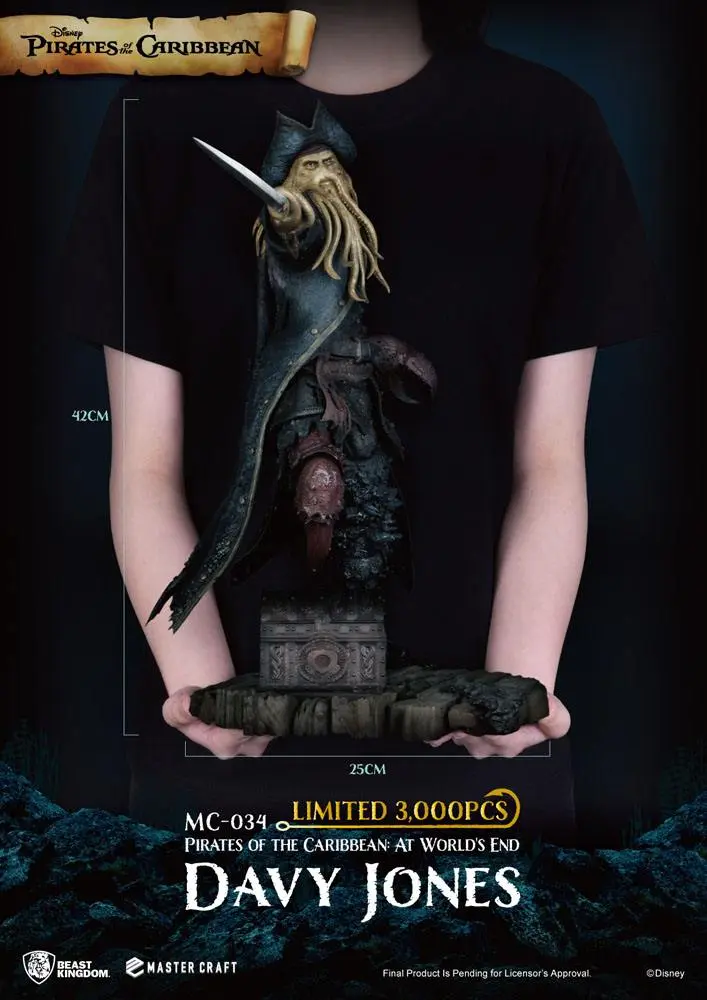 Pirates of the Caribbean: At World's End Master Craft Kip Davy Jones 42 cm fotografija izdelka