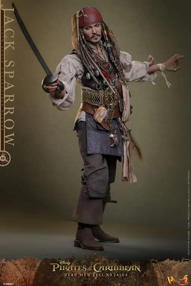 Pirates of the Caribbean: Dead Men Tell No Tales DX akcijska figura 1/6 Jack Sparrow 30 cm fotografija izdelka