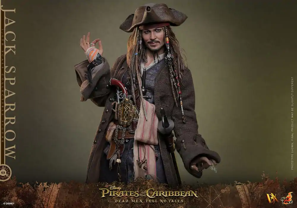 Pirates of the Caribbean: Dead Men Tell No Tales DX akcijska figura 1/6 Jack Sparrow 30 cm fotografija izdelka