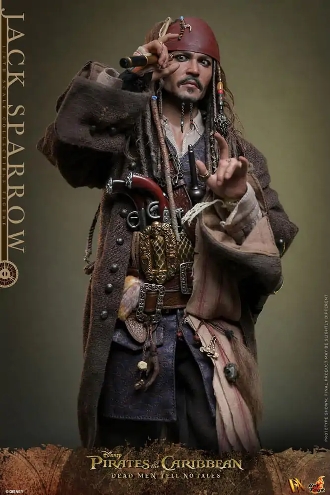 Pirates of the Caribbean: Dead Men Tell No Tales DX akcijska figura 1/6 Jack Sparrow 30 cm fotografija izdelka