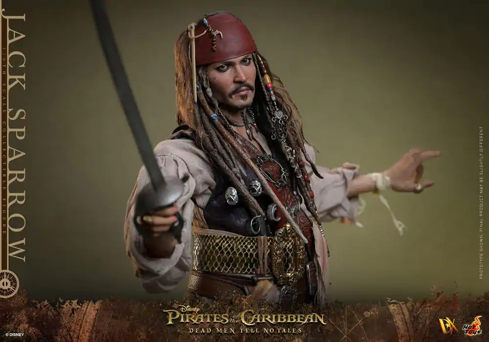 Pirates of the Caribbean: Dead Men Tell No Tales DX akcijska figura 1/6 Jack Sparrow 30 cm fotografija izdelka