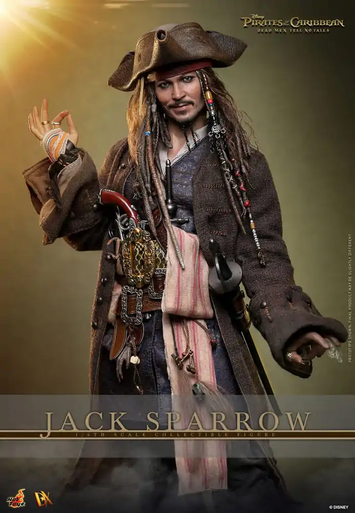 Pirates of the Caribbean: Dead Men Tell No Tales DX akcijska figura 1/6 Jack Sparrow 30 cm fotografija izdelka